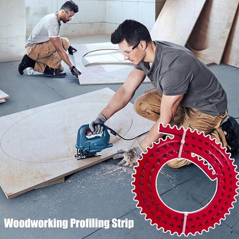 شريط تحديد ملامح النجارة 1.98 متر شريط تشكيل منحنى النجارة شريط قياس كفاف قالب منحنى مرن in Kuwait