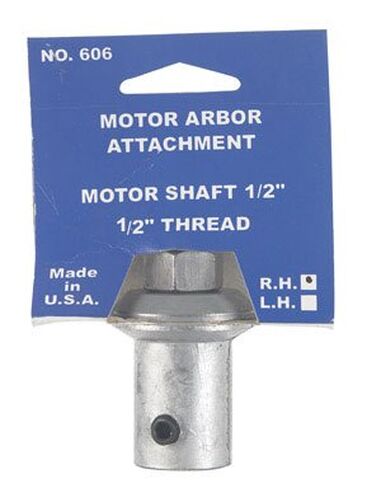 شيكاغو داي كاست 1/2 بوصة ضياء. × 3 بوصة L. Work Arbor 1/2 بوصة 1 قطعة. in Saudi Arabia