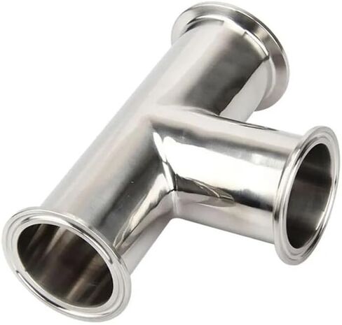 51mm x Ferrule 64 Tri-Clamp 3 Way Tee 2'' Stainless Steel SS304 Pipe Fitting Plumbing Fittings in Saudi Arabia