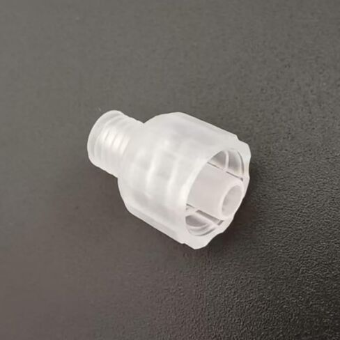 25PCS Threaded to Male Luer Fitting Luer Lock 1/4-28 UNF Male Thread Plastic Connect Adapter PP for Laboratory Biochemical Analytical Instruments, Food Machinery, Aquarium Equipment in Saudi Arabia