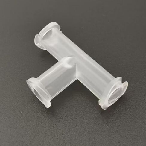 Female Luer Lock Adapter 3 Way T Shaped Fitting Tube Adapter, Heat & Chemical Resistant, Leakproof Connector for Medical, Lab, Food Processing, Chemical Use Polypropylene (PP) Tee Female 25 Pack in Saudi Arabia