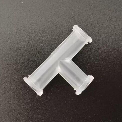 Female Luer Lock Adapter 3 Way T Shaped Fitting Tube Adapter, Heat & Chemical Resistant, Leakproof Connector for Medical, Lab, Food Processing, Chemical Use Polypropylene (PP) Tee Female 25 Pack in Saudi Arabia