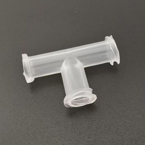 Female Luer Lock Adapter 3 Way T Shaped Fitting Tube Adapter, Heat & Chemical Resistant, Leakproof Connector for Medical, Lab, Food Processing, Chemical Use Polypropylene (PP) Tee Female 25 Pack in Saudi Arabia
