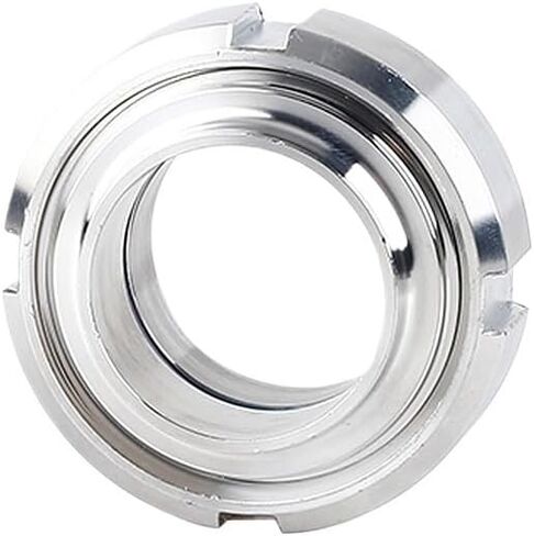 1/2 "3/4" 1 "1-1/4" 1-1/2" 2" SMS-Type 304 الفولاذ المقاوم للصدأ الاتحاد الأنابيب الملحومة وصلة اقتران السيليكون طوقا (1-1/4") in Saudi Arabia