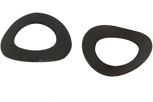uxcell 5mm Fitting Dia 1.2mm Total Height Carbon Steel Curved Spring Washer 200pcs in Saudi Arabia
