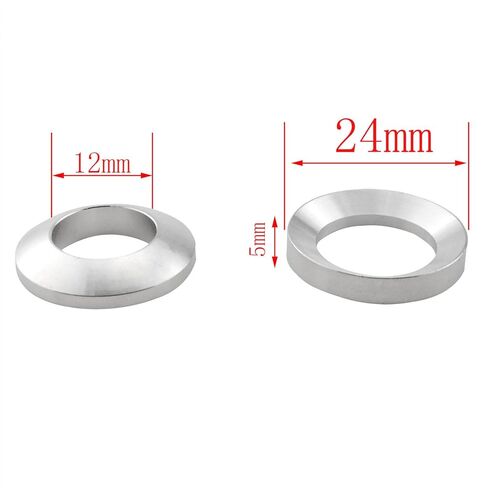 CHENJIN 1Set Stainless Steel Self Aligning Spherical Washer Kit Outer Diameter 1-1/4 inches Inner Diameter 1/2 inch Combination of Convex and Concave Washers for Spindle Table Grinding Machines in Saudi Arabia