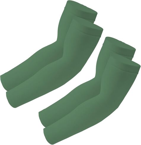 SHEVERCH 2 Pairs Cooling Arm Sleeves Sun UV Protection Sports Compression Sleeves for Men Women in Saudi Arabia
