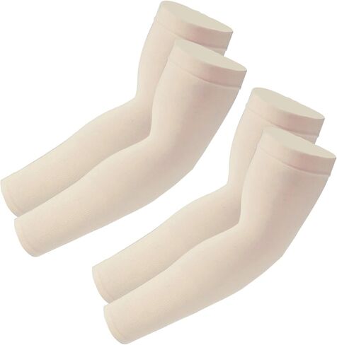 SHEVERCH 2 Pairs Cooling Arm Sleeves Sun UV Protection Sports Compression Sleeves for Men Women in Saudi Arabia