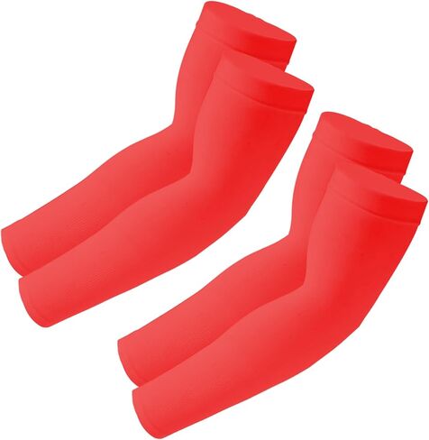 SHEVERCH 2 Pairs Cooling Arm Sleeves Sun UV Protection Sports Compression Sleeves for Men Women in Saudi Arabia