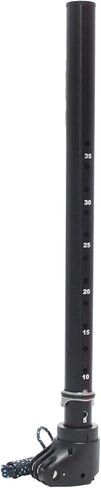 Windsurf Aluminum Alloy RDM Mast Extension with Stainless Steel RDM Ring,35cm Black for Windsurfing Sailing in Saudi Arabia