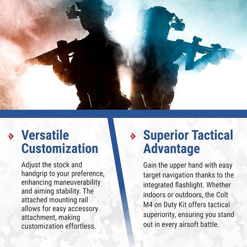 لينة الهواء كولت RIS الربيع Airsoft بندقية ومسدس على واجب عدة، تان in Kuwait