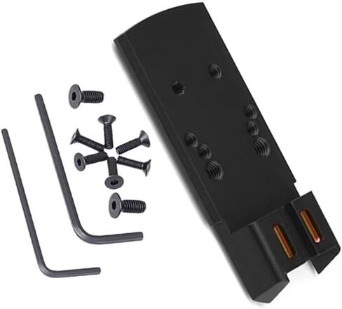 لوحة تركيب محول النقطة الحمراء من الألياف الضوئية الحمراء لـ SIG P320، متوافقة مع SIG P320/P320 Compact/SP2022 (ليس لـ X-5 أو M17)، ومجهزة بمسامير تثبيت بمواصفات RMR in Kuwait