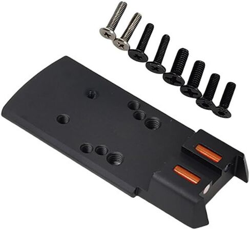 لوحة تركيب محول النقطة الحمراء من الألياف الضوئية الحمراء لـ SIG P320، متوافقة مع SIG P320/P320 Compact/SP2022 (ليس لـ X-5 أو M17)، ومجهزة بمسامير تثبيت بمواصفات RMR in Kuwait