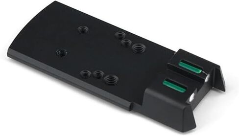 لوحة تركيب محول النقطة الحمراء من الألياف الضوئية الخضراء لـ SIG P320، متوافقة مع SIG P320/P320 Compact/SP2022 (ليس لـ X-5 أو M17)، ومجهزة بمسامير تثبيت بمواصفات RMR in Kuwait
