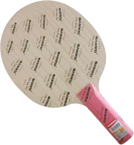 New Version SANWEI V5 PRO Table Tennis Blade Professional 7 Plywood Quicky Attack+ Loop Off+ sanwei ping Pong Racket bat Paddle in Saudi Arabia