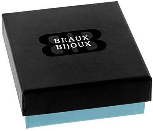 خلخال لاريمار طبيعي من الفضة الإسترليني من Beaux Bijoux للنساء - أحجار لاريمار زرقاء جميلة - خلخال فريد على شكل كمثرى in Saudi Arabia