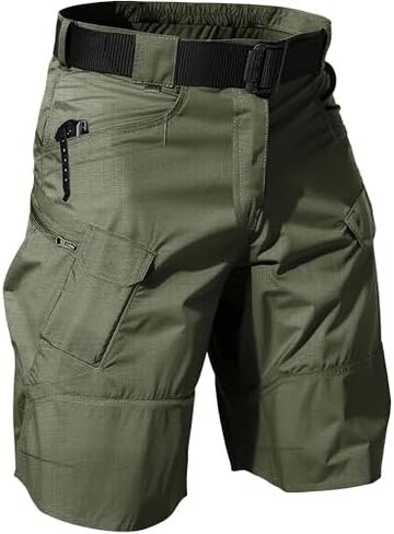 Men’s Cargo Shorts, Breathable Quick Dry Tactical Work Pants with Multi-Pocket Design in Saudi Arabia