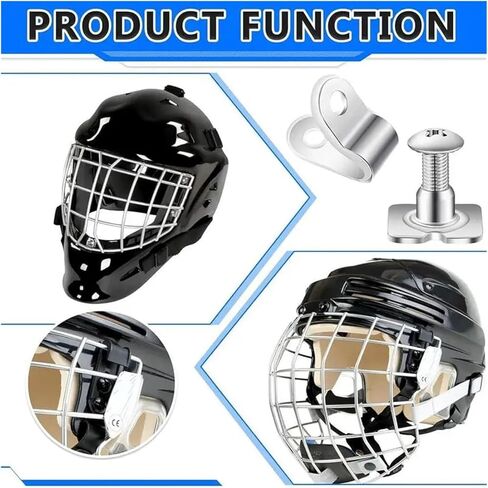 Hockey Helmet Repair Kit 31 Pcs/Sets of Hockey Equipment Repair Kits, Including Replacement Parts for Sports Helmets. in Saudi Arabia