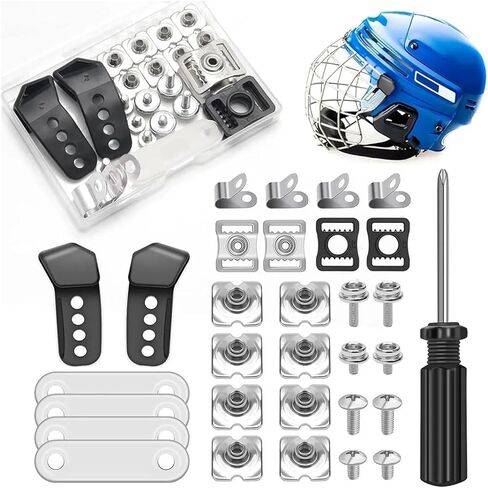 Hockey Helmet Repair Kit 31 Pcs/Sets of Complete Tool Kits for Maintaining Hockey and Softball Equipment; Includes All Necessary Tools. in Saudi Arabia