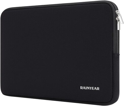 حافظة كمبيوتر محمول مقاس 15.6 بوصة من RAINYEAR متوافقة مع كمبيوتر Chromebook PC Notebook Ultrabook مقاس 15.6 بوصة، غطاء حقيبة حمل كمبيوتر محمول خفيف الوزن ومبطن ناعم وواقي، كاكي in Saudi Arabia
