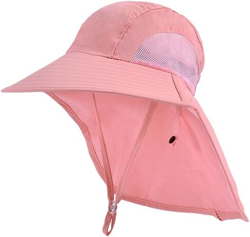Kids-Fishing-Hat - UV Sun Protection Hat Wide Brim Safari Cap Bucket Boonie Hat for Outdoor Hiking Camping Travel 5-10 Years in Saudi Arabia