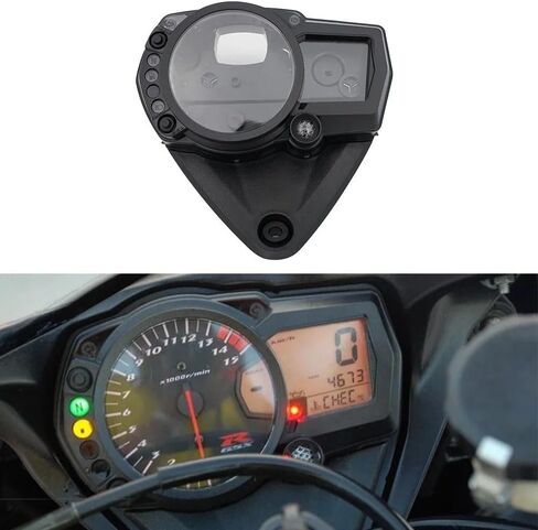 Motorcycle Odometer Digital Motorcycle Tachometer Tachometer Gauges Cluster Housing Shell Cover for Suzuki GSX-R1000 K5 GSXR 1000 2005 2006 in Saudi Arabia