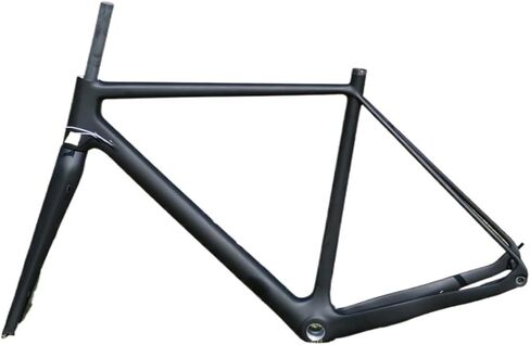 FE-806 كامل الكربون UD مات الحصى cyclocross إطار دراجة هوائية من خلال المحور إطارات 49 52 54 56 58 سنتيمتر (56 سنتيمتر) in Saudi Arabia