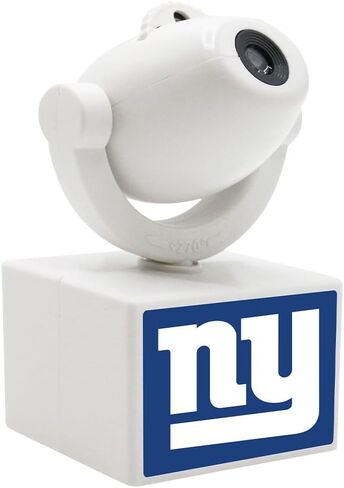 Sporticulture NFL American Football New York Giants - Adjustable Led Mini Spotlight Projector with 6 Team Logo Designs - Portable & Rechargeable Spotlight - Battery-Operated - 4.375" x 3.125" in Saudi Arabia