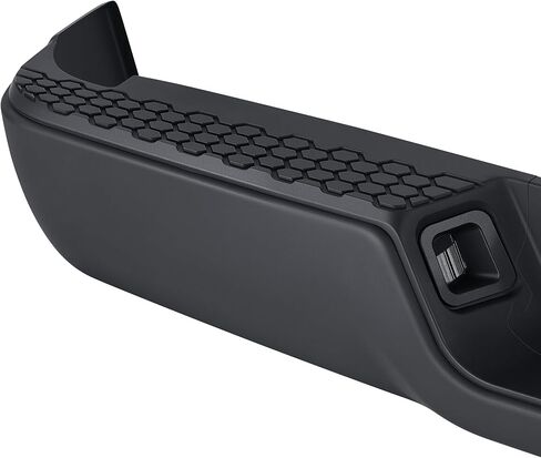 المصد الخلفي VRC متوافق مع 2013-2018 Ram 2500 3500 HD، استبدال المصد الخلفي من الفولاذ الأسود، مع ممتص الصدمات من قطعة واحدة مع مستشعر وقوف السيارات مع وسادات وأضواء لوحة الترخيص (أسود، مع فتحات مستشعر) in Kuwait