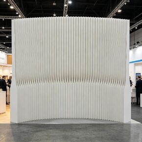 Honeycomb Paper Room Divider, Foldable Partition Screen, Freestanding Privacy Screen for Office, Home, Studio, Temporary Wall Divider for Space Separation, Easy to Install & Store (118x10x63in) in Saudi Arabia