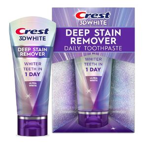 Crest 3DWhite Brilliance Deep Stain Remover Ultra White Toothpaste - 2.1oz in Kuwait