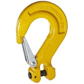 Mazzella 47400301 3/8" G80 Clevis خطاف حبال مع مزلاج، 7,100 رطل WLL، مطلي in Kuwait