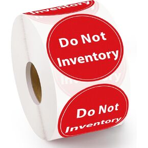 800 Pcs Do not Inventory Label Stickers 2 Inch Round Red Inventory Control Labels for Stock Logistics Quality Control Moving Marking Organizing Notating Inventory Items Warehouse Supplies in Saudi Arabia