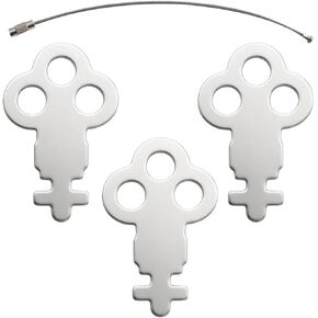 3 قطع مفاتيح بديلة لموزع N13EZ - متوافقة مع موزعات ورق التواليت والمناشف الورقية من سان جامار in Kuwait