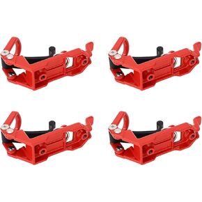 SUNGOOYUE Multipurpose Paddle Mounting Bracket, Heavy Duty Canoe Rack Wall Mount Kit (Red) in Kuwait
