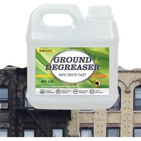 Heavy Duty Degreaser for Concrete & Garage Floors – Fast-Acting Oil Stain Remover for Driveways, Auto Shops, Kitchens | Industrial Strength, Safe on Tile, Stone, Cement (1 KG) in Saudi Arabia