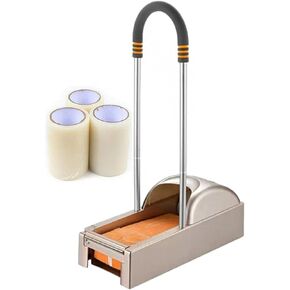 Automatic Shoe Cover Dispenser Overshoes Machine with Detachable Armrests and 3 Rolls Disposable Shoe Films in Kuwait