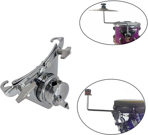 Jiayouy Tom Drum Suspension Mount Bracket Adjustable Metal Drum Suspension System Bracket Percussion Mount Accessory in Saudi Arabia