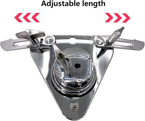 Jiayouy Tom Drum Suspension Mount Bracket Adjustable Metal Drum Suspension System Bracket Percussion Mount Accessory in Saudi Arabia
