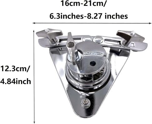Jiayouy Tom Drum Suspension Mount Bracket Adjustable Metal Drum Suspension System Bracket Percussion Mount Accessory in Saudi Arabia