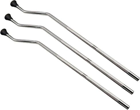 3Pcs Drum Legs Replacement Parts, 10mm Metal Floor Tom Drum Leg with Anti-Slip Feet for Drum Kit Hardware Accessories in Saudi Arabia