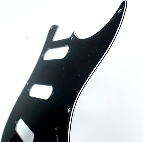 Replacement Guitar Pickguard For G&L Legace s-500,3ply Black in Saudi Arabia