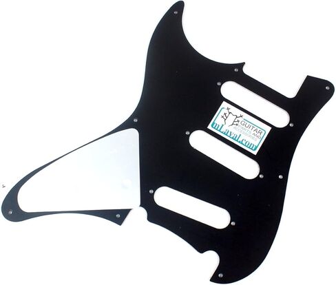 Replacement Guitar Pickguard For G&L Legace s-500,3ply Black in Saudi Arabia