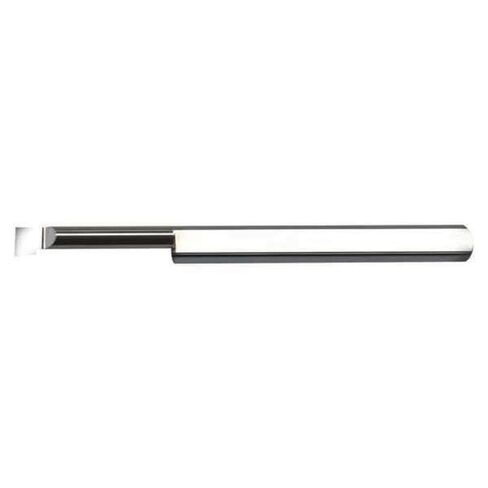 أداة الحفر Micro 100 BB-160750 - اليد اليمنى، قطر التجويف الأدنى 0.176 بوصة، عمق التجويف الأقصى 3/4 بوصة، البروج 0.040 بوصة، الإزاحة 0.0663 بوصة، راد الزاوية 0.006 بوصة، نصف القطر 0.006 بوصة، قطر الساق 3/16 بوصة، 2 بوصة OAL، غير مطلي in Kuwait
