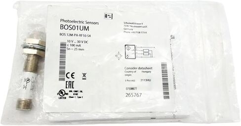 1 PCS NEW BOS01UM BOS 12M-PA-RF10-S4 Factory Packing with Warranty BOS01UM BOS 12MPARF10S4 in Saudi Arabia