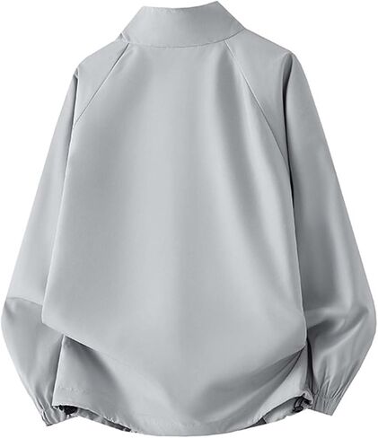 Mens Quick Dry Upf 50 Sun Shirt, Fishing Shirts for Men Long Sleeve Full Zip Up Collar Sun Jackets With Pockets in Saudi Arabia