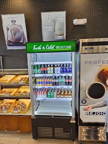 36‘’ Open Air Merchandiser Display Refrigerator Cooler Commercial Refrigerator, Grab and Go Showcase Merchandiser Display Cooler,ETL Sanitation in Saudi Arabia