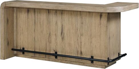 English Knotty Oak Counter Height Bar in Kuwait