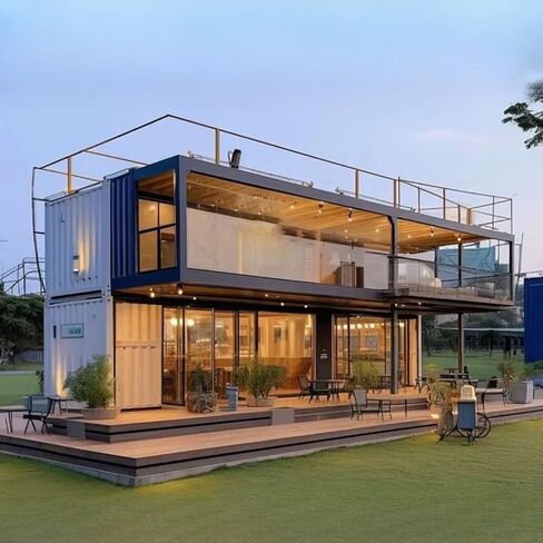 40ft Mobile Portable Prefab Restaurant Kitchen Modular Supermarket Cafe Coffee Hotel Shipping Container Coffee Shop 20ft Prefab Kiosk Outdoor Beverage Booth Pop Up Container Bar in Saudi Arabia