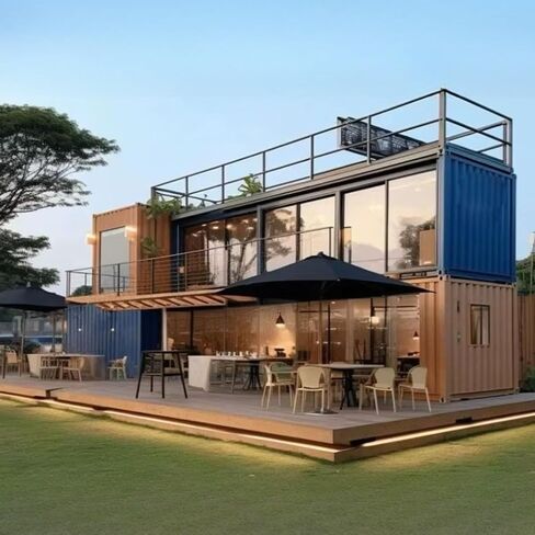 Luxury Expandable Container Restaurant Modular Coffee House Shipping Container Cafe Industrial Mobile Cafe Bar Portable Shop Prefab Kiosk Outdoor Coffee Bar Mobile Concession Stand in Saudi Arabia